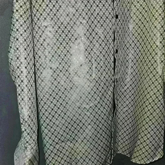 Senor de Los Cielos Mens Button Up Dress Shirt Size L - Picture 8 of 15